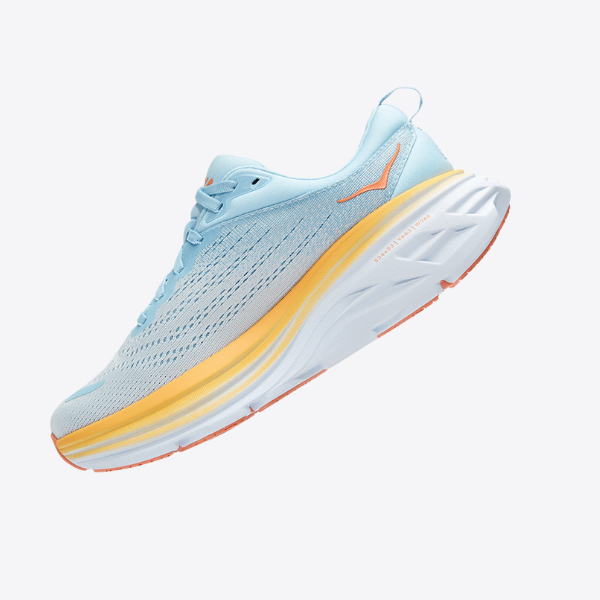 Bondi 8 Sneakers Lys blå/gul